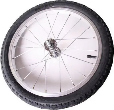 Produktbild von Innova Rad 16 komplett für Fahrradtrolley 16 x 1,75 (47-305) Schwarz