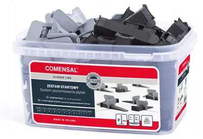 Produktbild von Comensal Fliesennivelliersystem Clips 2mm + Keile Typ I