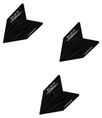 Immagine prodotto di Harrows - Alette per freccette "Silika", confezione da 3 Velos PP7022 (taglia unica) (nero)