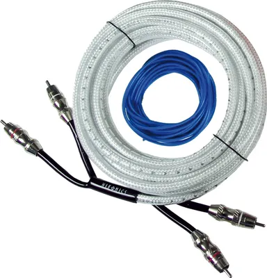 Obrázok produktu pre Hifonics HFP5RCA, RCA, Samec, RCA, Samec, 5 m, Strieborná
