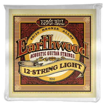 Produktbild von Ernie Ball P02010, Gitarre, Brünierter Stahl, Akkustik, 12 Stück(e)