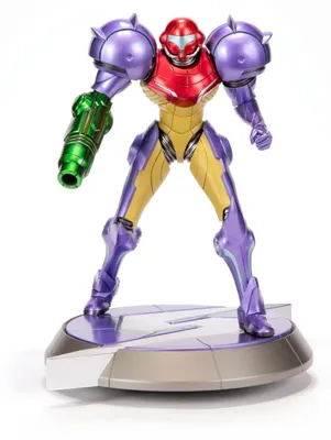 Imagen del producto de Estatua de PVC de Metroid Prime, Samus con su traje de gravedad, edición de coleccionista, 25 cm