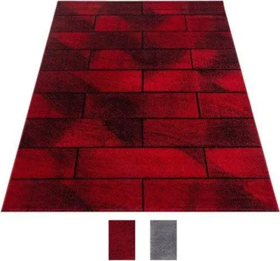 Produktbild von Ayyildiz Hali BETA1201701110RED, Teppich, Polypropylen (PP), Rot, Rechteck, 1200 mm, 1700 mm