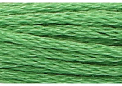 Image de Fil à tricoter Anchor Sticktwist, 8 mètres, vert feuille, en coton, couleur 226, 6 brins