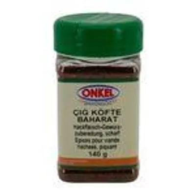 Hackfleisch-Gewürzzubereitung Onkel Şahingöz Çiğ Köfte Baharat | Gewürz | Scharf | 140 g