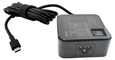 Image de Adaptateur Asus 65 W à 3 broches, type C