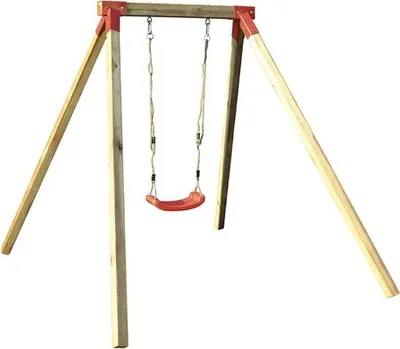Obrázok produktu pre Detská hojdačka drevená CLAUDIE 200 x 185 x 235 cm