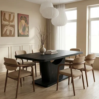 Productafbeelding van StarFurn Eettafel Voco 240cm Zwart