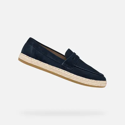Produktbild von Geox Pantelleria dunkelblaue Herren-Loafer 43