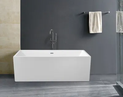 Produktbild von freistehende Badewanne 178 x 80 x 60 cm, BW-IX001