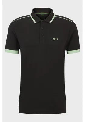 Obrázek produktu pro Pánské polotričko BOSS Paddy 1, barva: černá, materiál: uhlíková vlákna, střih: regular fit, kód produktu: 50512995-016, velikost: S