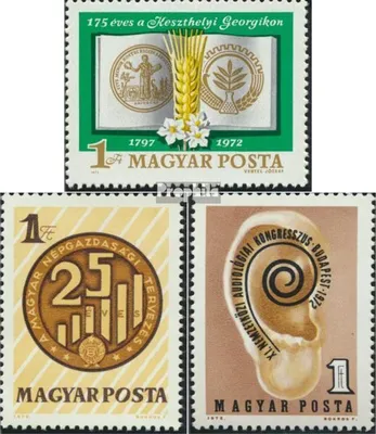 Produktbild von Briefmarken Ungarn 1972 Mi 2794A,2804A,2811A (kompl.Ausg.) postfrisch Sondermarken