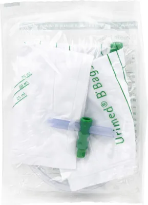 Obrázek produktu pro Sterilní vak na moč 2 l s vypouštěcím antirefluxním ventilem 1 ks
