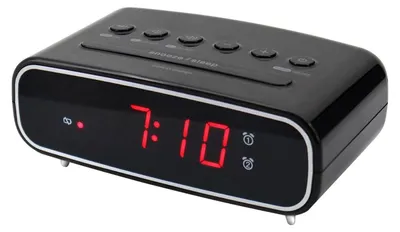 Produktbild von Soundmaster UR111SW sw Uhrenradio UKW-PLL,2 Weckzeiten,4-stufiger Dimmer