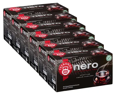 Zdjęcie produktu dla Herbata czarna Teapot Nero mocna Assam selekcja mocna 30g opakowanie 6 szt