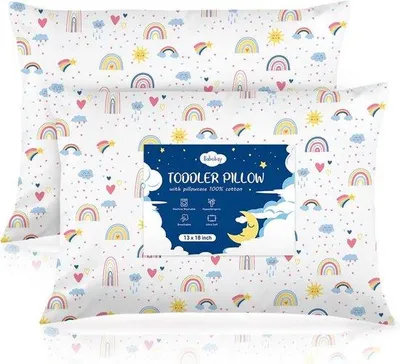 Produktbild von Famanu Kinderslafkissen 13 x 18 cm - Ergonomisch und Waschbar