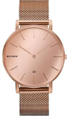 Produktbild von Damen Halskettenuhr 36 mm Quarz analog Kalender 5 ATM wasserdicht Modell 8425402504383