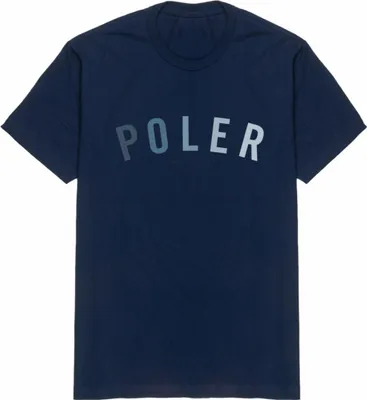 Productafbeelding van Poler State heren T-shirt, katoen, marineblauw, maat XL