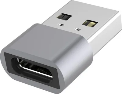 Obrázek produktu pro PremiumCord Hliníkový adaptér USB C samice - USB2.0 A samec