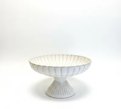Zdjęcie produktu dla Miska do serwowania Bloomy na nóżce, średnica 24,5 cm, wysokość 14 cm, porcelana