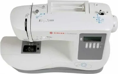 Produktbild von Singer 7640 Nähmaschine - Computergesteuerte Präzisionsnähmaschine mit 200 Stichmustern und LED-Beleuchtung