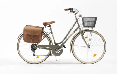 Produktbild von VENICE - I love Italy Cityfahrrad MALAGUETA 28 Zoll Lady, VERDE .BOR