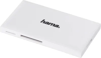 Produktbild von Hama 00181017 Kartenleser USB 3.2 Gen 1 (3.1 Gen 1) Weiß