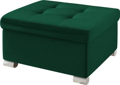 Produktbild von MIRJAN24 Polsterhocker Niko Klein, Stilvoll Sitzhocker vom Hersteller, Moderne Hocker (Farbe: Kronos 19)