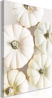 Produktbild von Vliesstoff Leinwandbild - Time for Pumpkins (1 Part) Vertical 80x120 cm Blumen b-C-0702-b-a