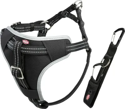 Produktbild von TRIXIE Auto-Geschirr Comfort - schwarz - 50–65 cm/20 mm