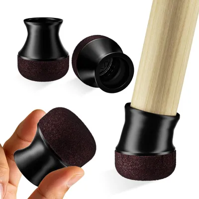 Image de Protège-pieds en silicone avec feutre, lot de 24