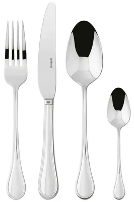 48-teiliges Tafelbesteck-Set für 12 Personen, Edelstahl 18/10