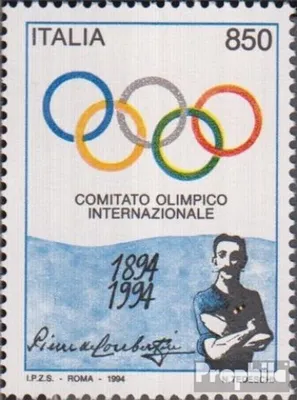 Produktbild von Briefmarken Italien 1994 Mi 2342 (kompl.Ausg.) postfrisch 100Jahre IOC
