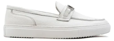 Produktbild von Omnio Alfa Slipper für Damen, weißes Leder