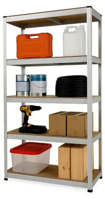Produktbild von Schwerlastregal 175 kg Fachlast 180 x 90 x 40 Metallregal Kellerregal 875 kg