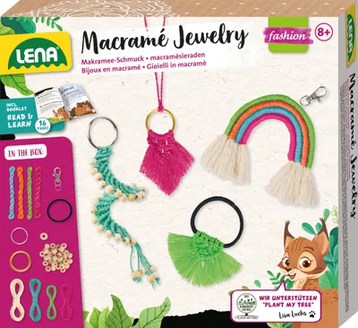 Produktbild von Lena 42839, Bastelset für Kinder, 8 Jahr(e), Mehrfarbig