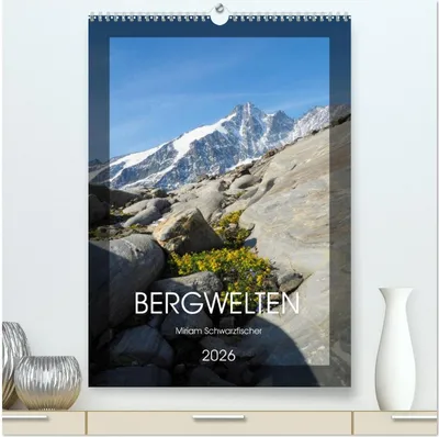 Produktbild von Bergwelten Wandkalender (hochwertiger Premium Wandkalender 2026 DIN A2 hoch), Kunstdruck in Hochglanz