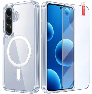 Produktbild von Hülle für Samsung A36 | A37 5G | Verstärkte, transparente Hülle | + Displayschutzglas