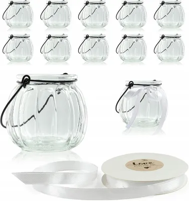 Produktbild von WeddingTree Windlicht Moderne 12er Set