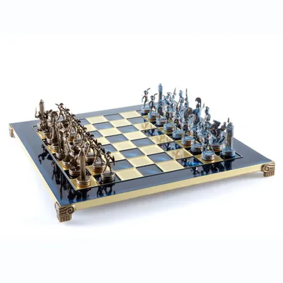 Produktbild von Schach mit griechischen Figuren.