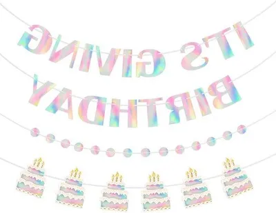 Immagine prodotto di Striscione colorato per feste di compleanno