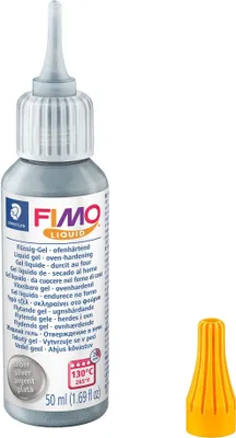 Immagine prodotto di FIMO Deco Gel liquido 50ml, argento (8050-81)