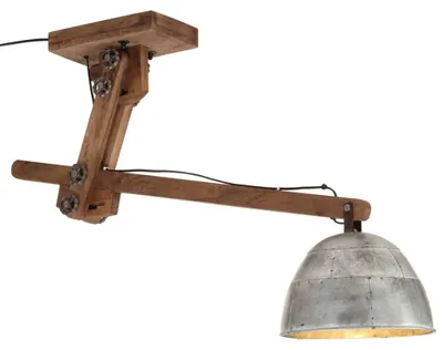 Produktbild von vidaXL Deckenleuchte 25 W Vintage Silbern 105x30x65-108 cm E27