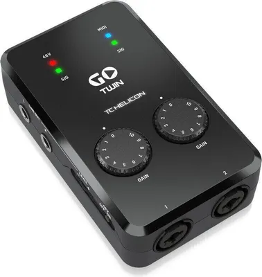Image de Interface audio mobile TC Helicon Go Twin