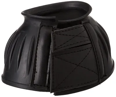 Produktbild von Kerbl Springglocken Gummi Schwarz Größe L Pferdeschutz Reitbedarf