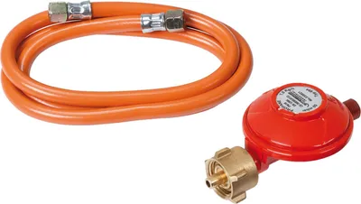 Image de ROTHENBERGER Industrial Set 1,5 m tuyau à gaz & régulateur de pression propane 50 mbar 2X G ¼ EN 16436-1 - 1500005307