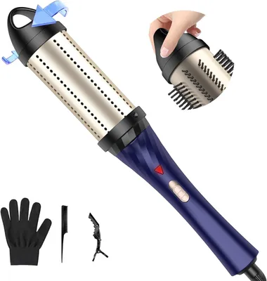 Produktbild von Stylingbürste - Hittebürste, Lockenbürste - Haare stylen - Ionische Technologie - 38 mm - Schwarz