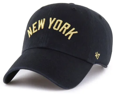 Produktbild von 47 Brand Relaxed Fit Cap - CLEAN UP New York Yankees schwarz