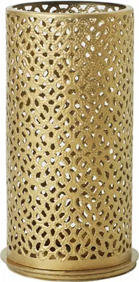 Produktbild von 4 Duni Kerzenhalter Bliss, gold, Metall, 176149