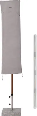 Produktbild von Famanu Schutzhülle für Sonnenschirme - 200 cm, 200 x 150 cm, 200 x 125 cm - Wasserabweisend - Wetterfest - Polyester